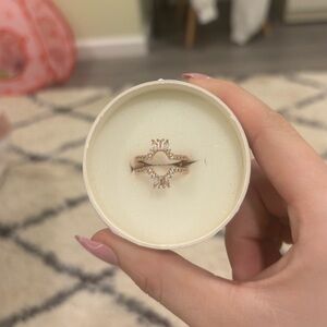 bomb party ring - lymphoma awareness - size 7